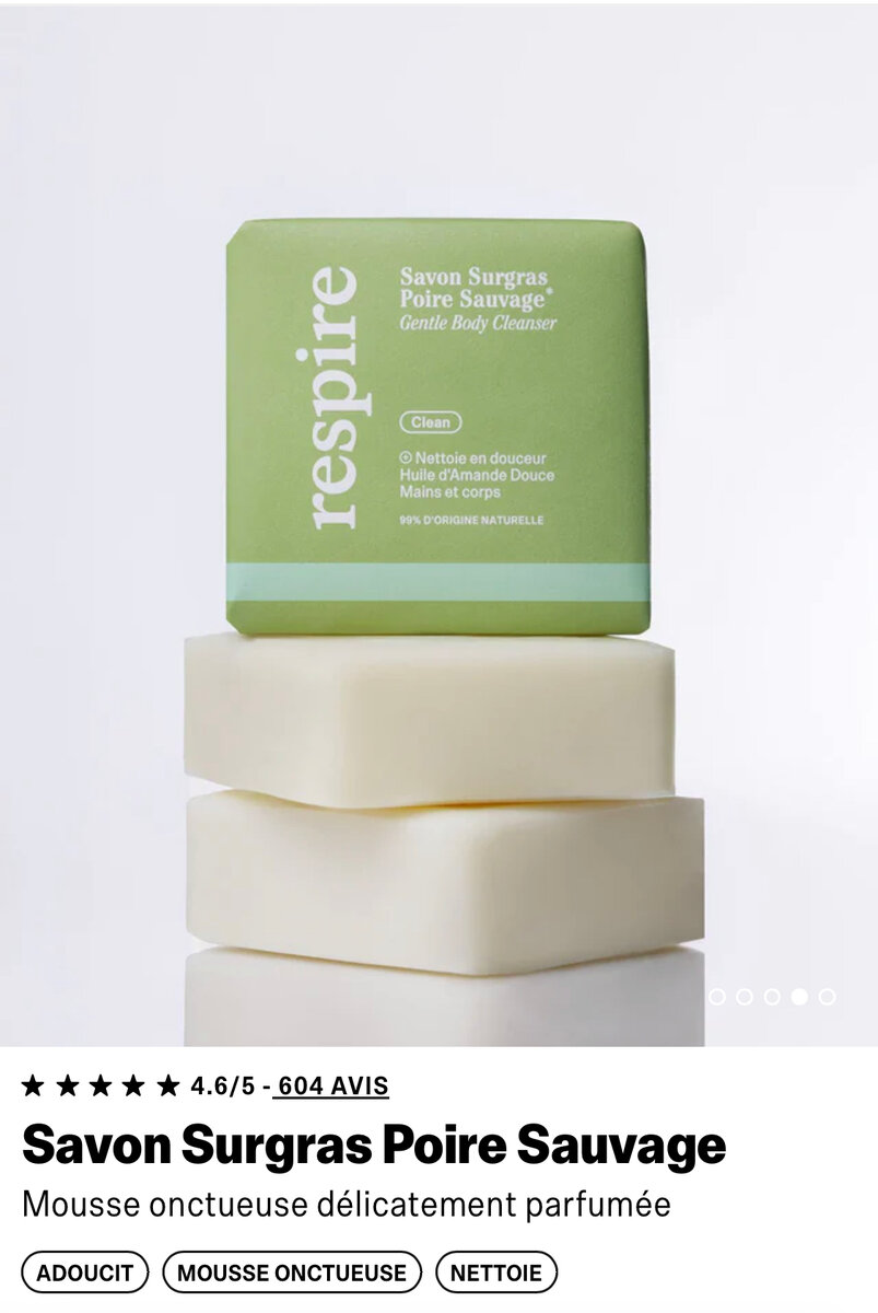 Savon Surgras Doux Naturel