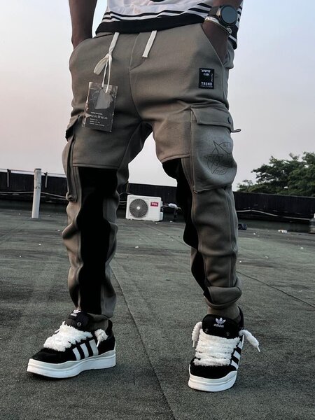 Pantalon cargo streetwear homme