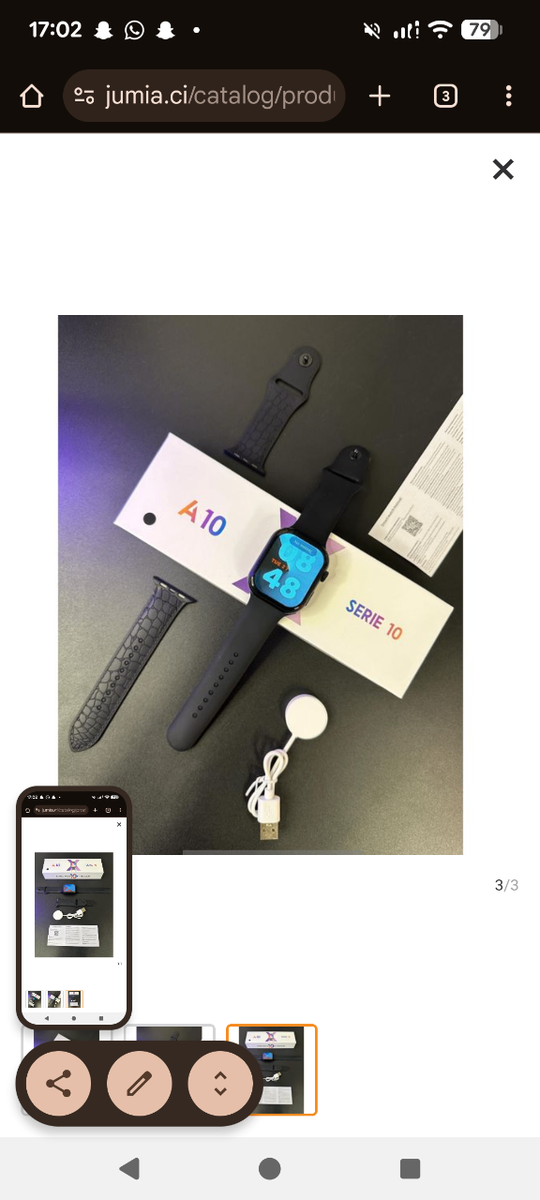 Montre Connectée Série 10