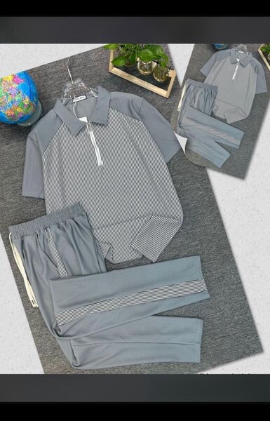 Ensemble polo et pantalon décontracté