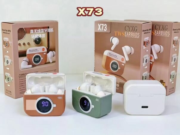 Écouteurs Bluetooth sans fil X73