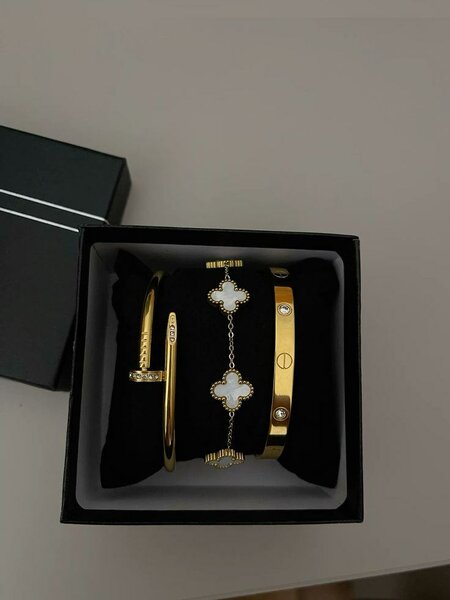 Ensemble de Bracelets en Or pour Femme