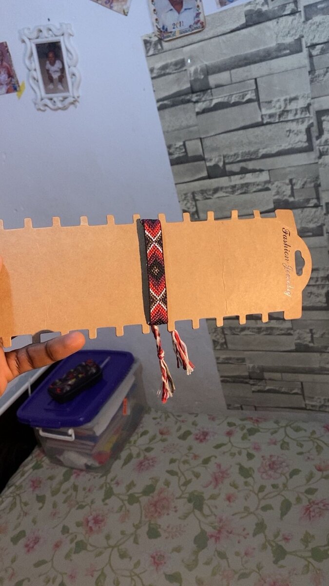 Bracelet tissé ethnique