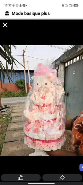 Peluche Hello Kitty Fille Rose