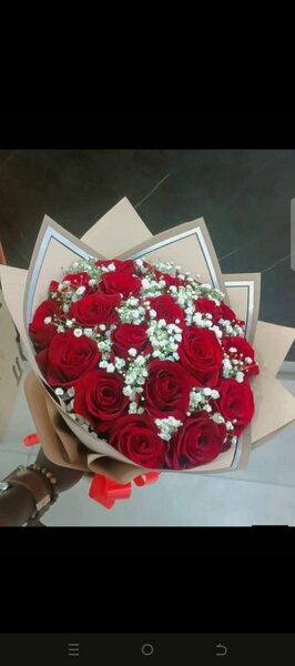 Bouquet de roses rouges