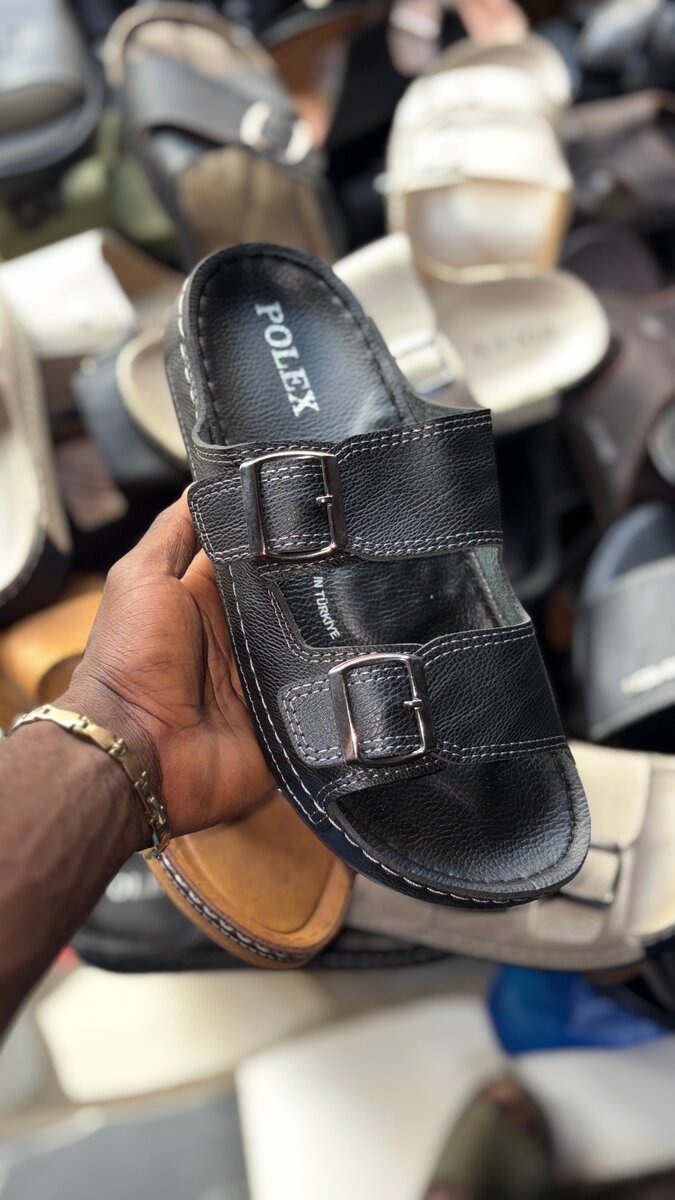 Sandales Homme Cuir Confort