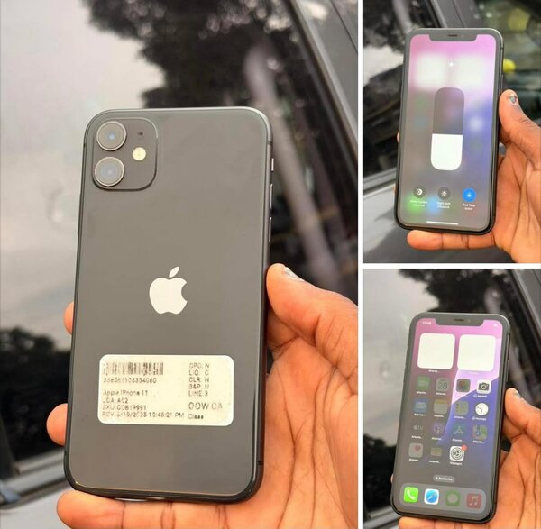 Apple iPhone 11 simple noir