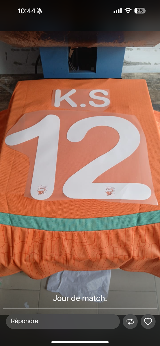 Maillot Côte d'Ivoire