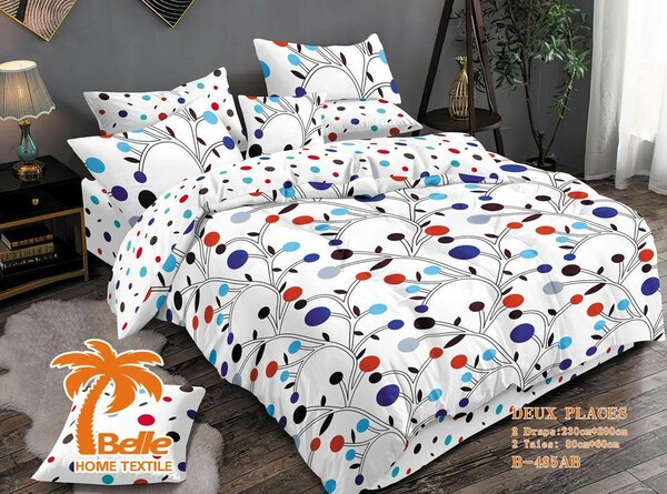 Parure de lit 2 places B-485 AB