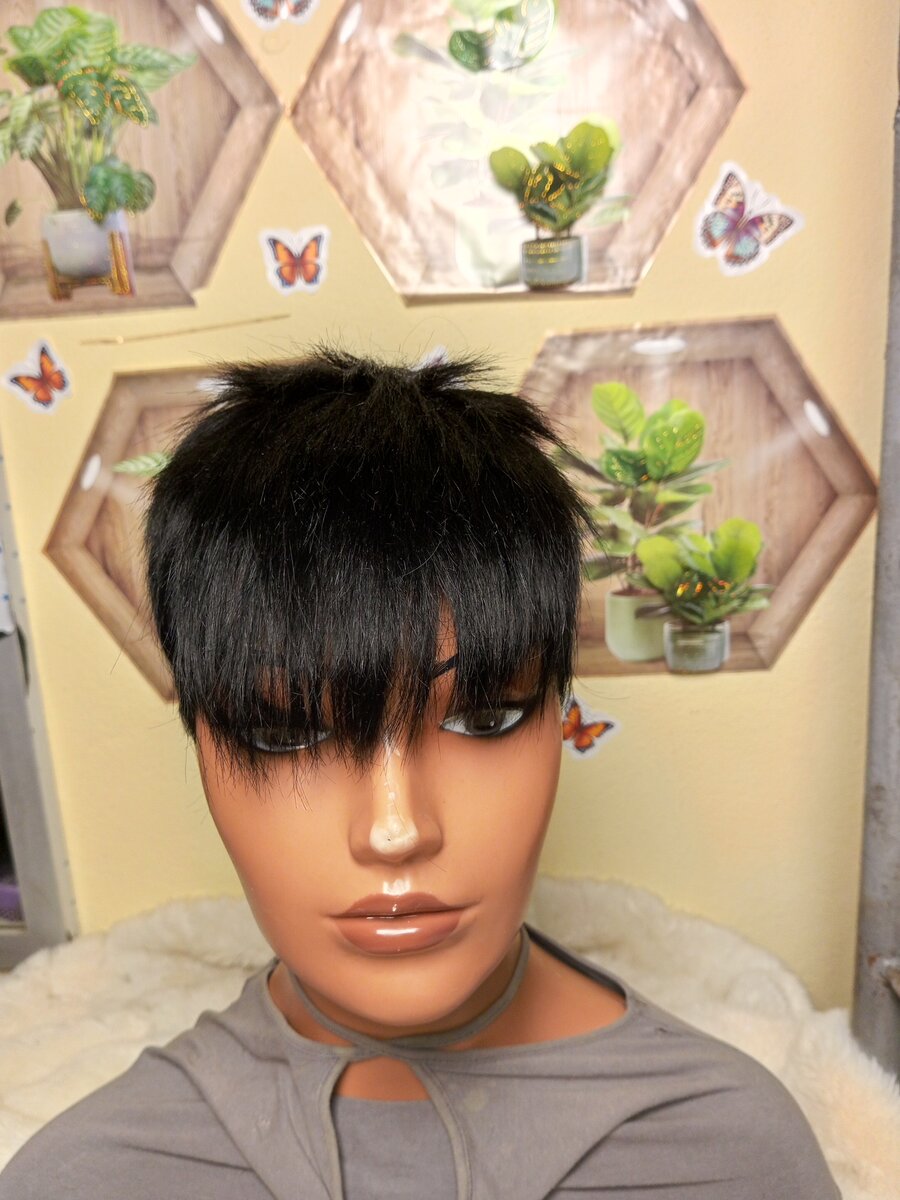 Perruque courte pour femme