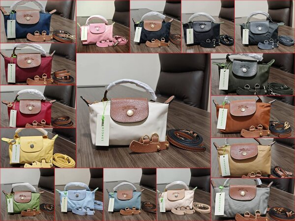 Sac à main Longchamp en plusieurs couleurs