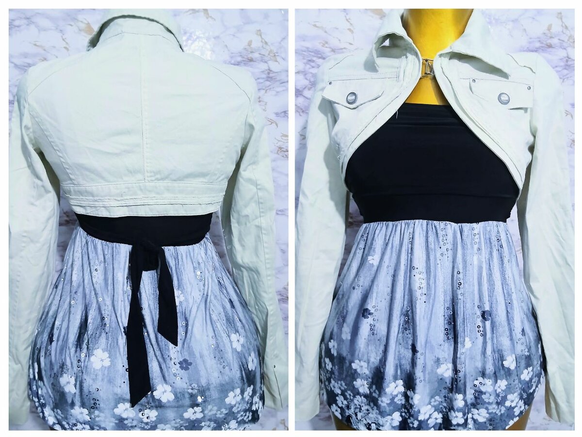 Robe élégante à motif floral