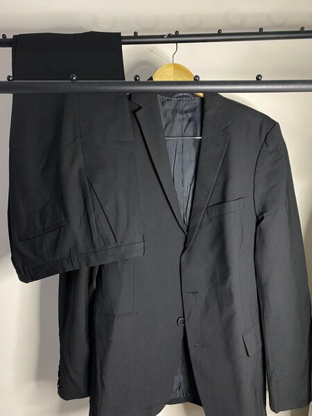 Costume Homme Élégant Noir