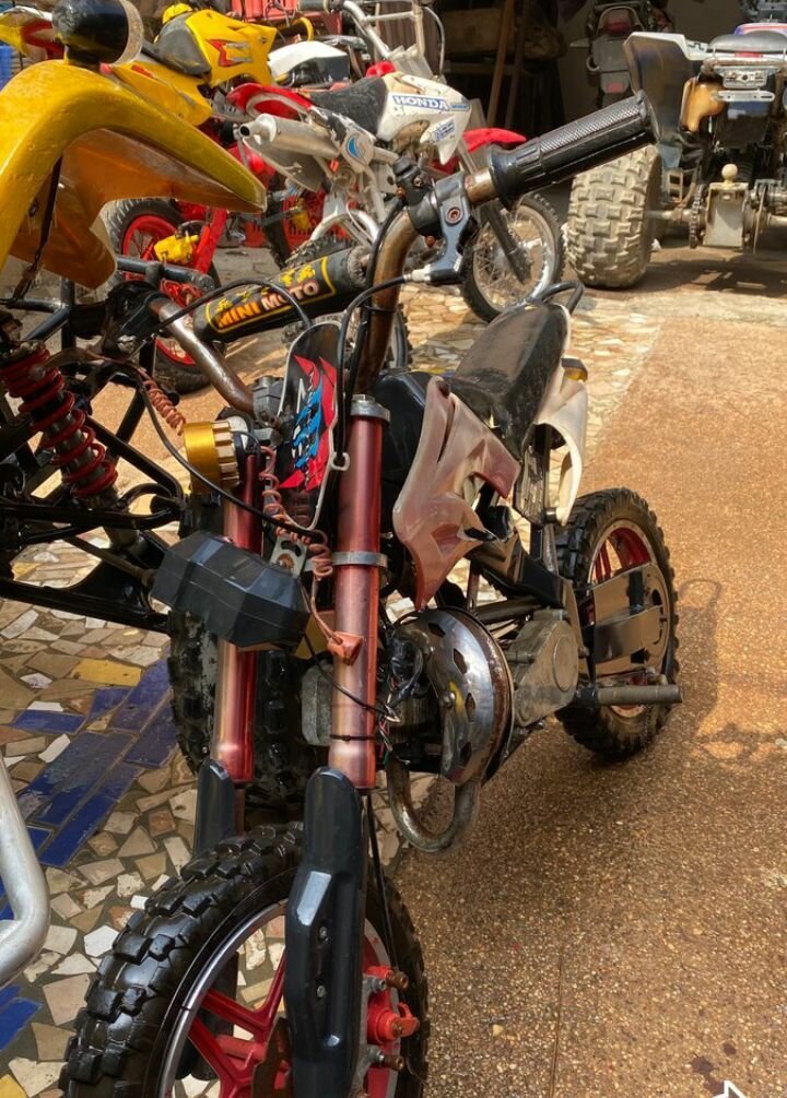 Moto cross enfant thermique