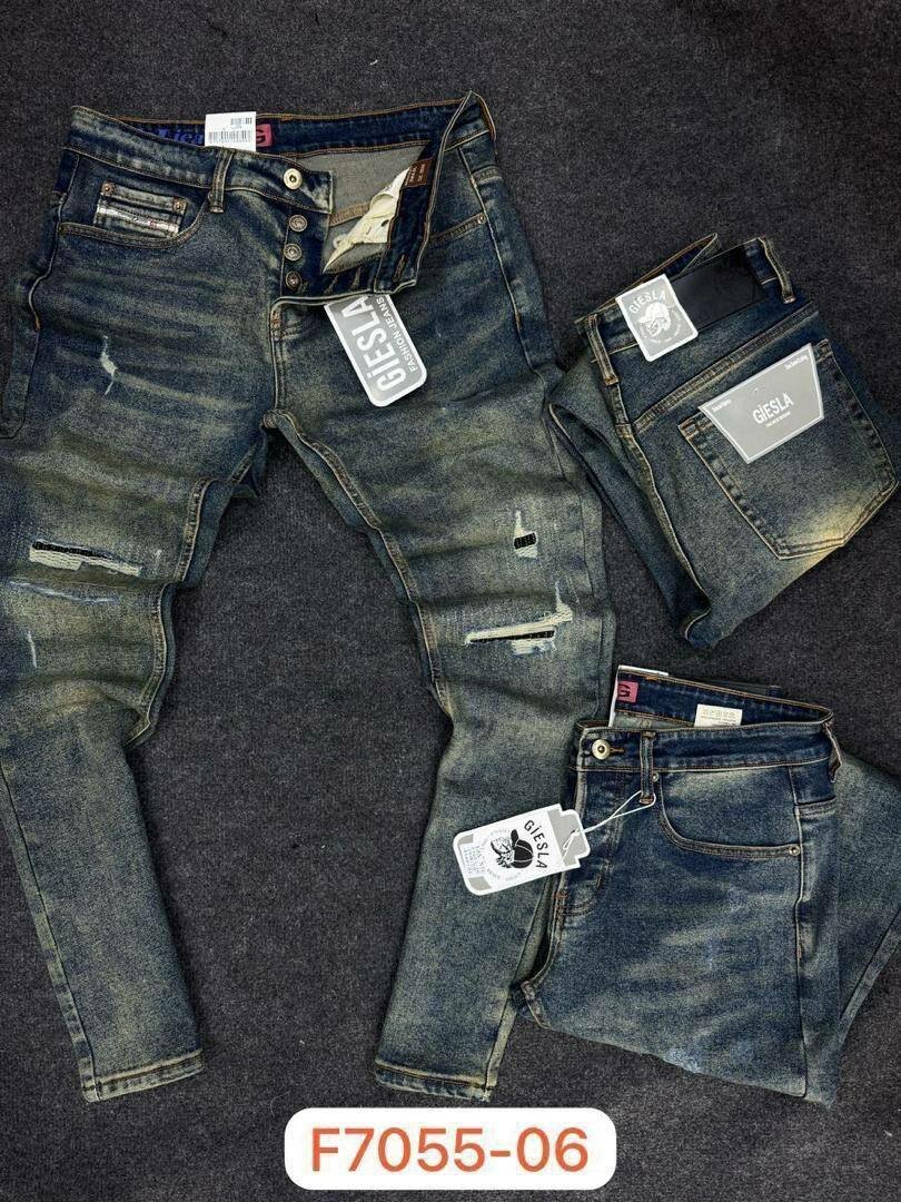 Jean skinny déchiré tendance