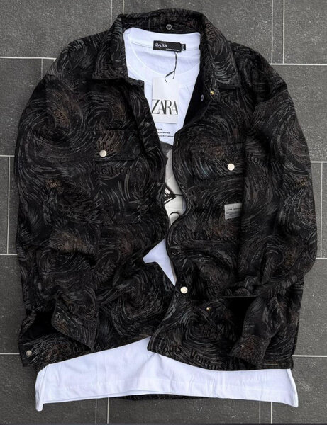 Veste en jean homme ZARA