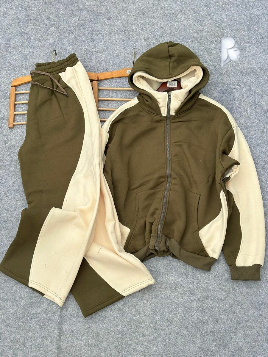 Mens Tracksuit Set Hoodie Sweatshirt