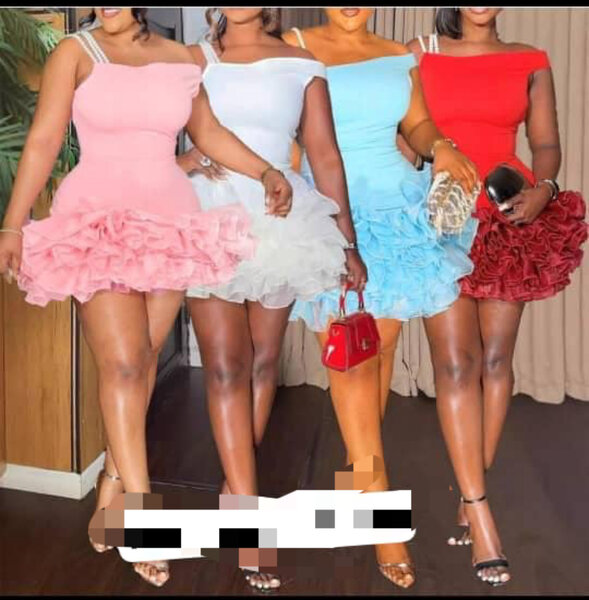 Robe cocktail évasée