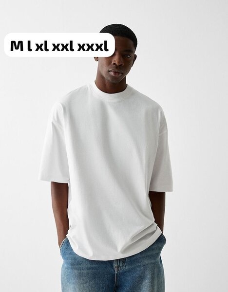 T-shirt blanc classique homme