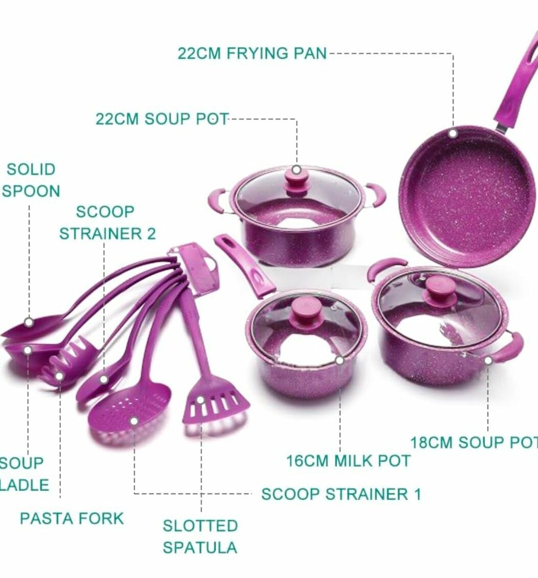 Ensemble de Cuisine 13 Pièces