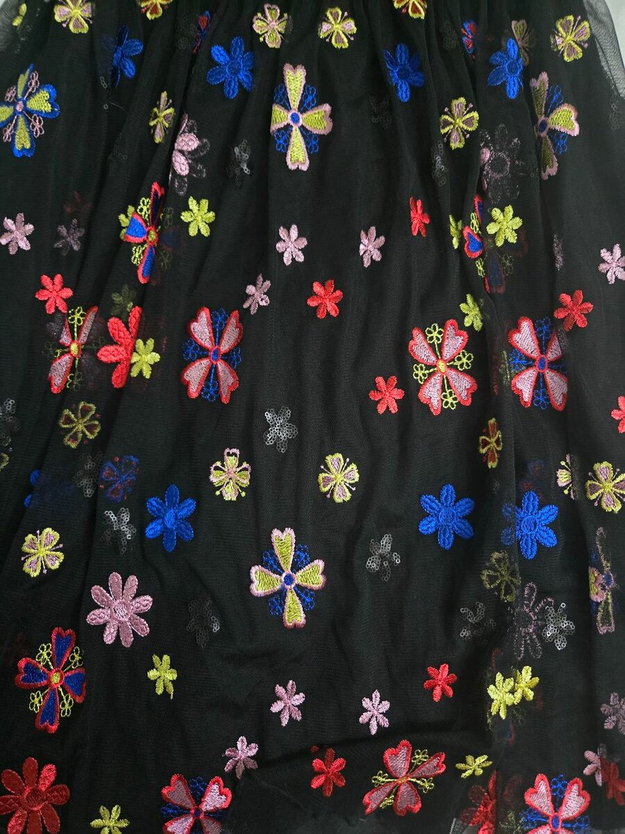 Floral Embroidered Dress