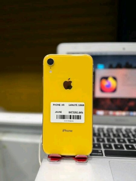 iPhone XR Jaune 128Go