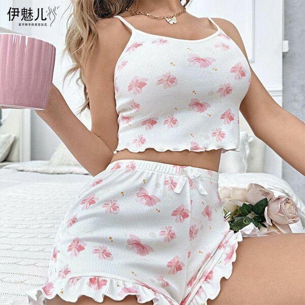 Pyjama Femme Floral Été