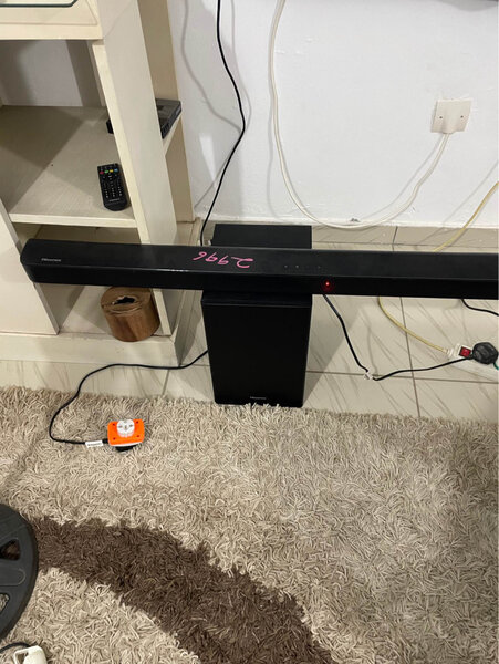 Barre de son avec caisson de basse