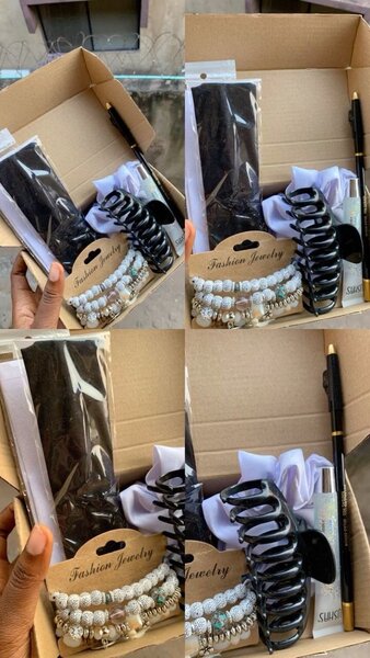 Ensemble de 4 spirales cheveux