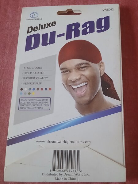 Durag Deluxe Rouge Stretch