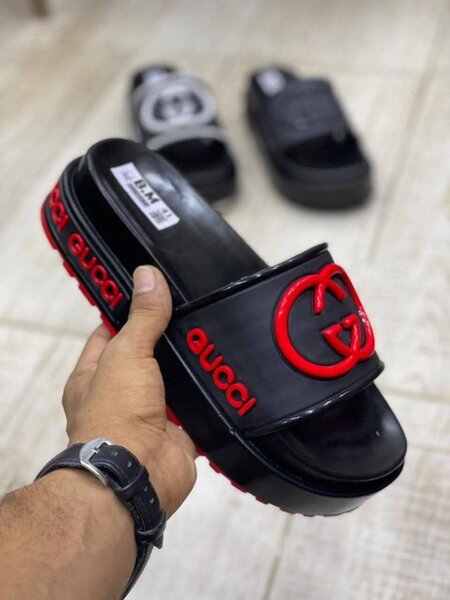 Sandales Gucci homme noir