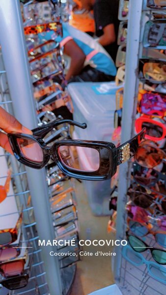 Lunettes de Soleil Rectangulaires