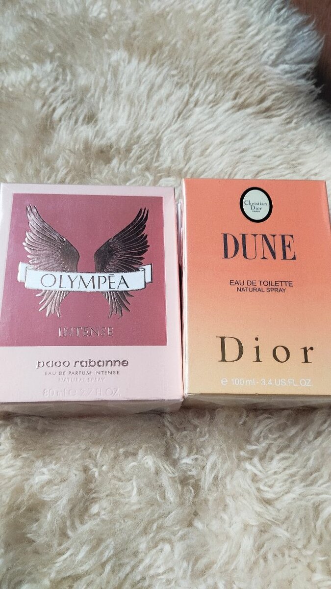 Coffret Parfum Dior & Valentino