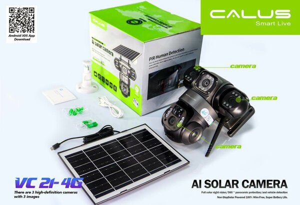 Caméra solaire  VC21-4G