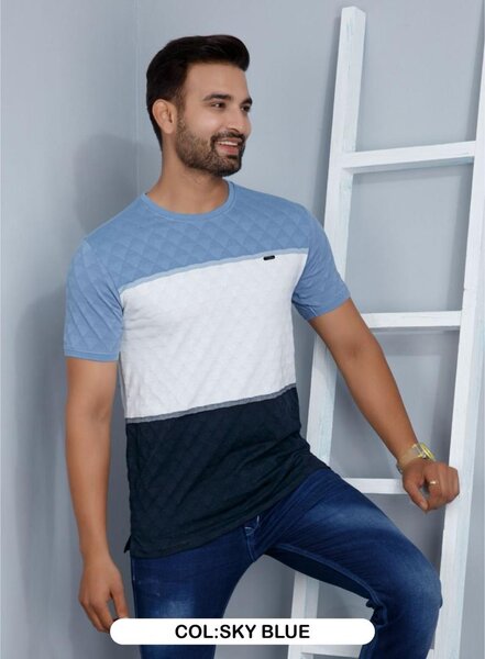 T-shirt colorblock pour homme