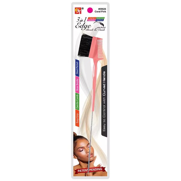 Peigne Brosse 3-en-1 Coloré