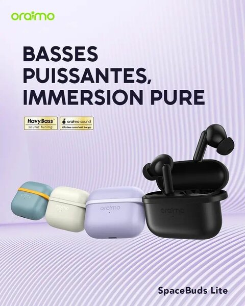 Écouteurs Oraimo SpaceBuds Lite