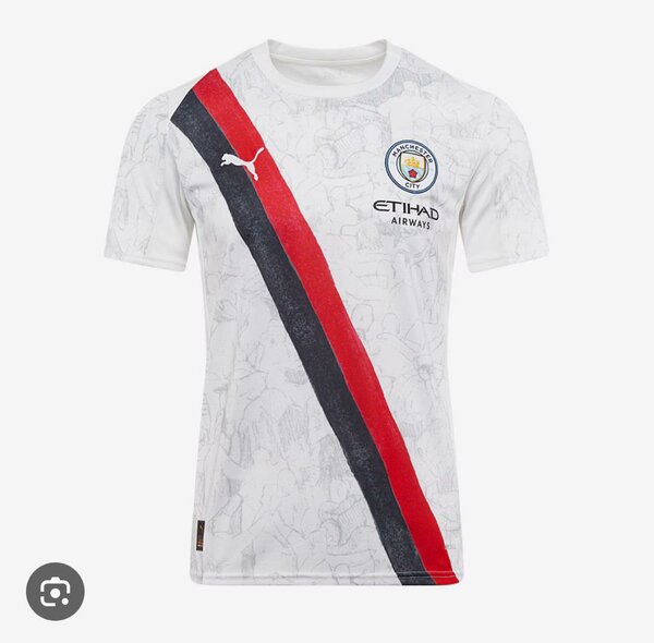 Maillot de football blanc