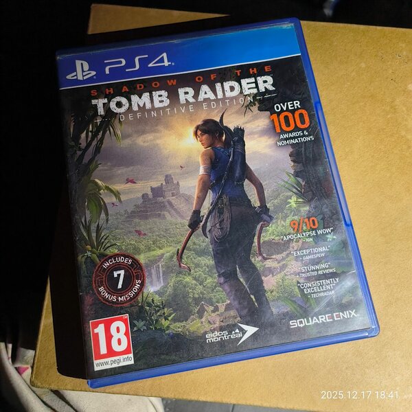 Shadow of the Tomb Raider PS4