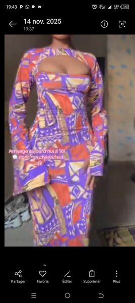 Robe Longue Imprimée