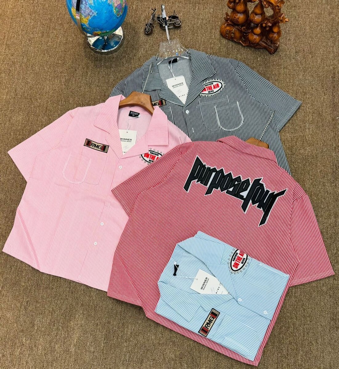 Chemises décontractées à motifs