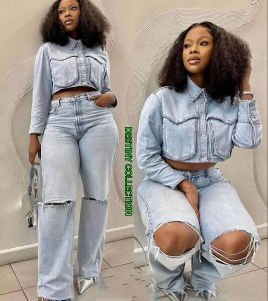 Robe en jean élégante