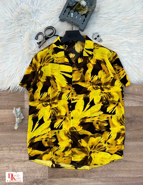 Chemise tropicale homme