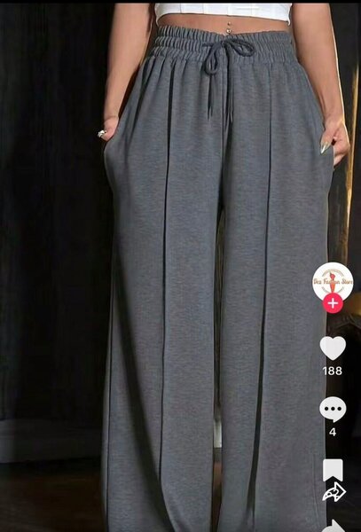 Pantalon large femme