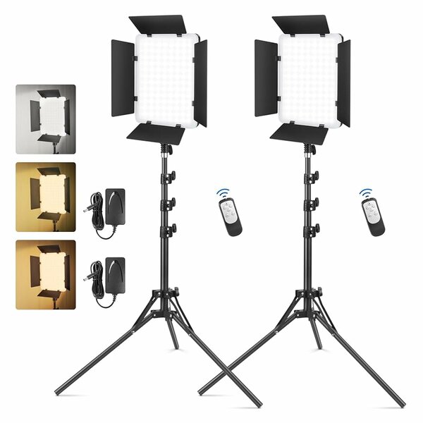 Kit lumière LED studio photo