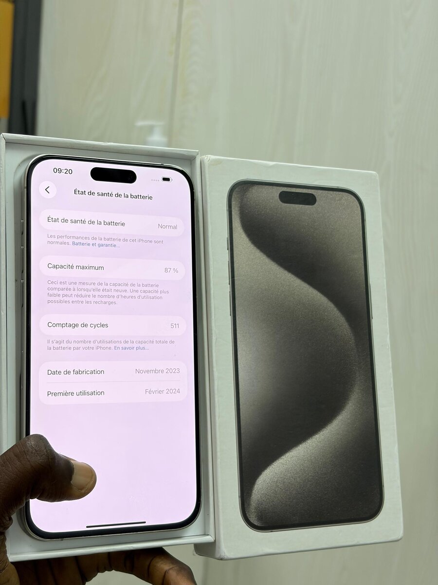 15pro Max 256Go tout est dori