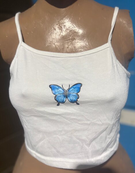 Top à fines bretelles femme