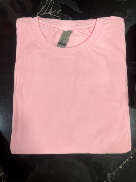 T-shirt rose unisexe