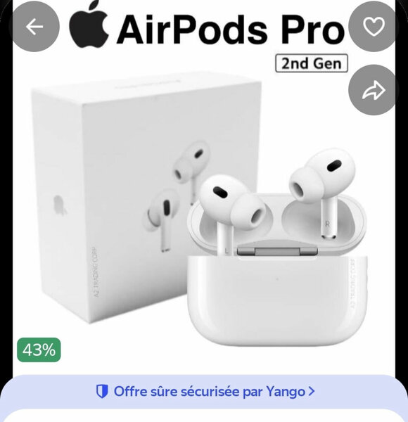 Apple AirPods Pro 2nd Gen