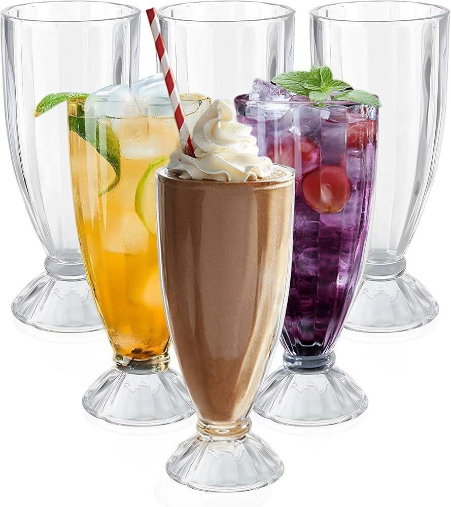 Verres à Milkshake en Verre